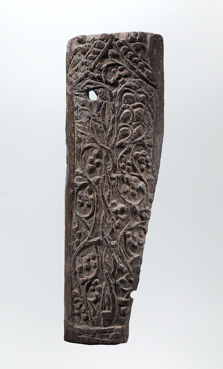 Furniture Plaque, Bone; carved 