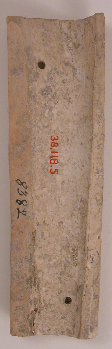 Plaque, Bone; carved