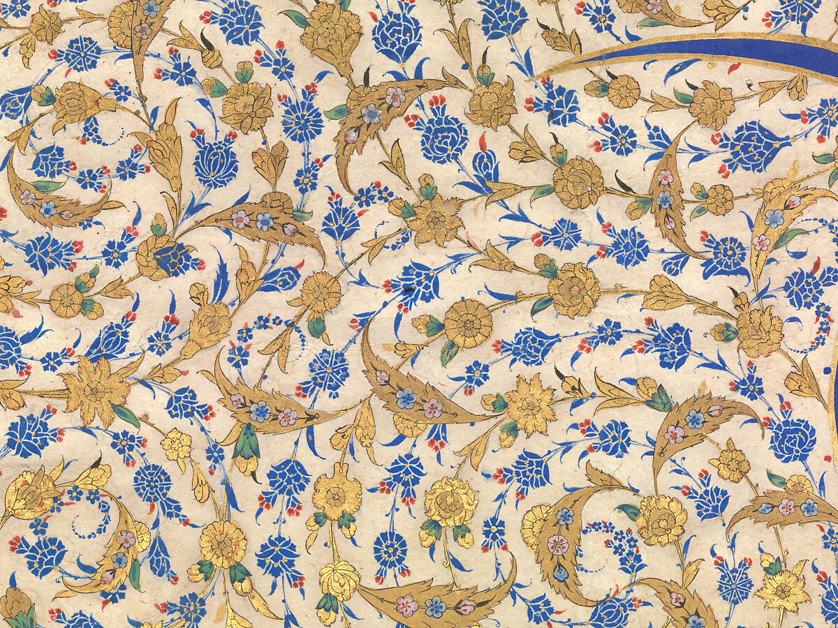 Tughra (Insignia) of Sultan Süleiman the Magnificent (r. 1520–66), Ink, opaque watercolor, and gold on paper