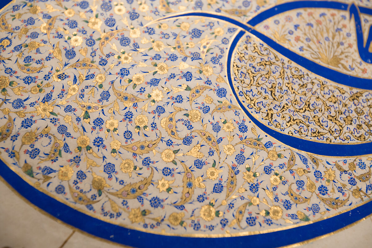 Tughra (Insignia) of Sultan Süleiman the Magnificent (r. 1520–66), Ink, opaque watercolor, and gold on paper