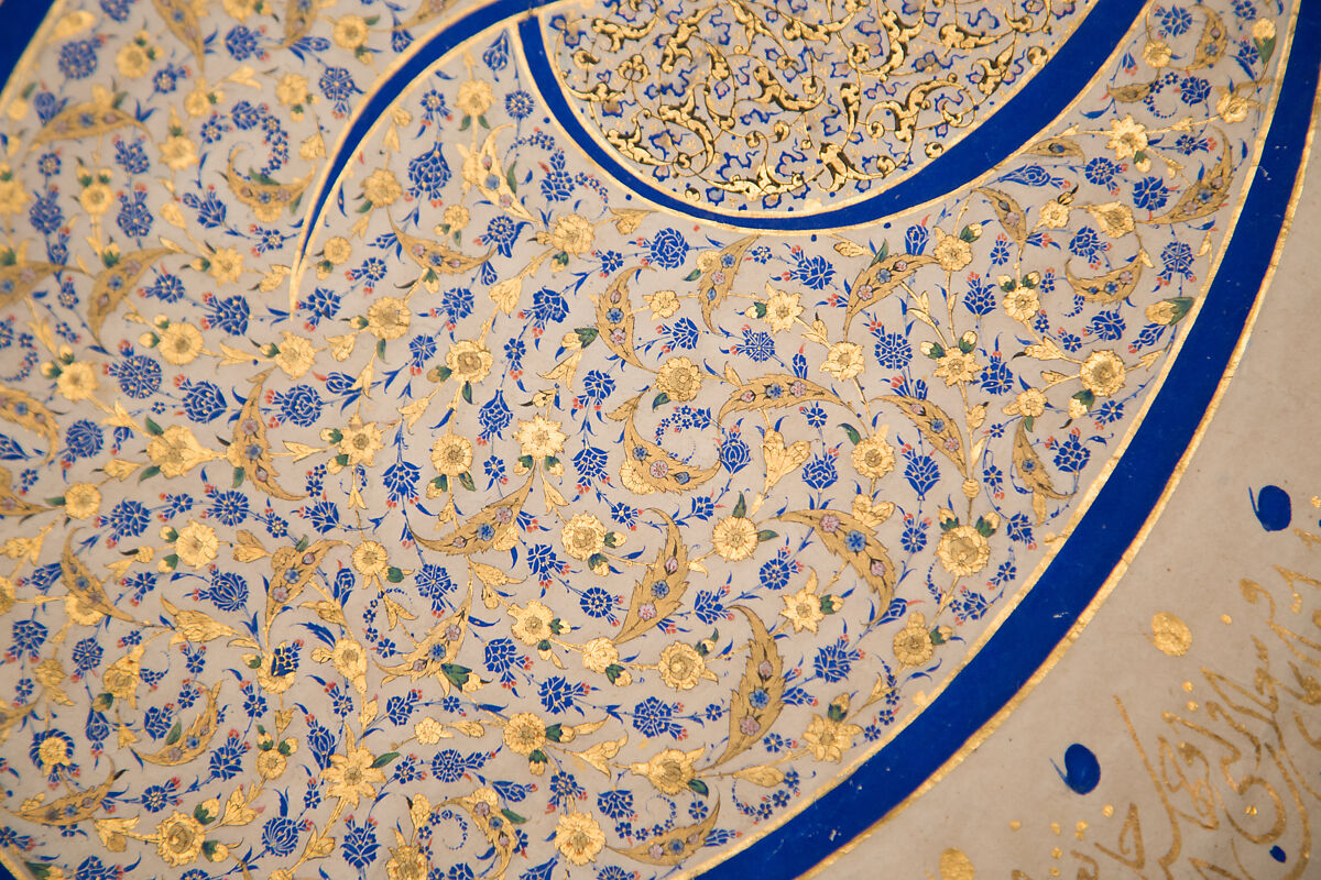 Tughra (Insignia) of Sultan Süleiman the Magnificent (r. 1520–66), Ink, opaque watercolor, and gold on paper