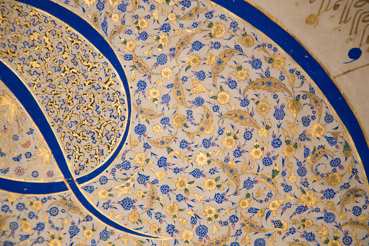 Tughra (Insignia) of Sultan Süleiman the Magnificent (r. 1520–66), Ink, opaque watercolor, and gold on paper