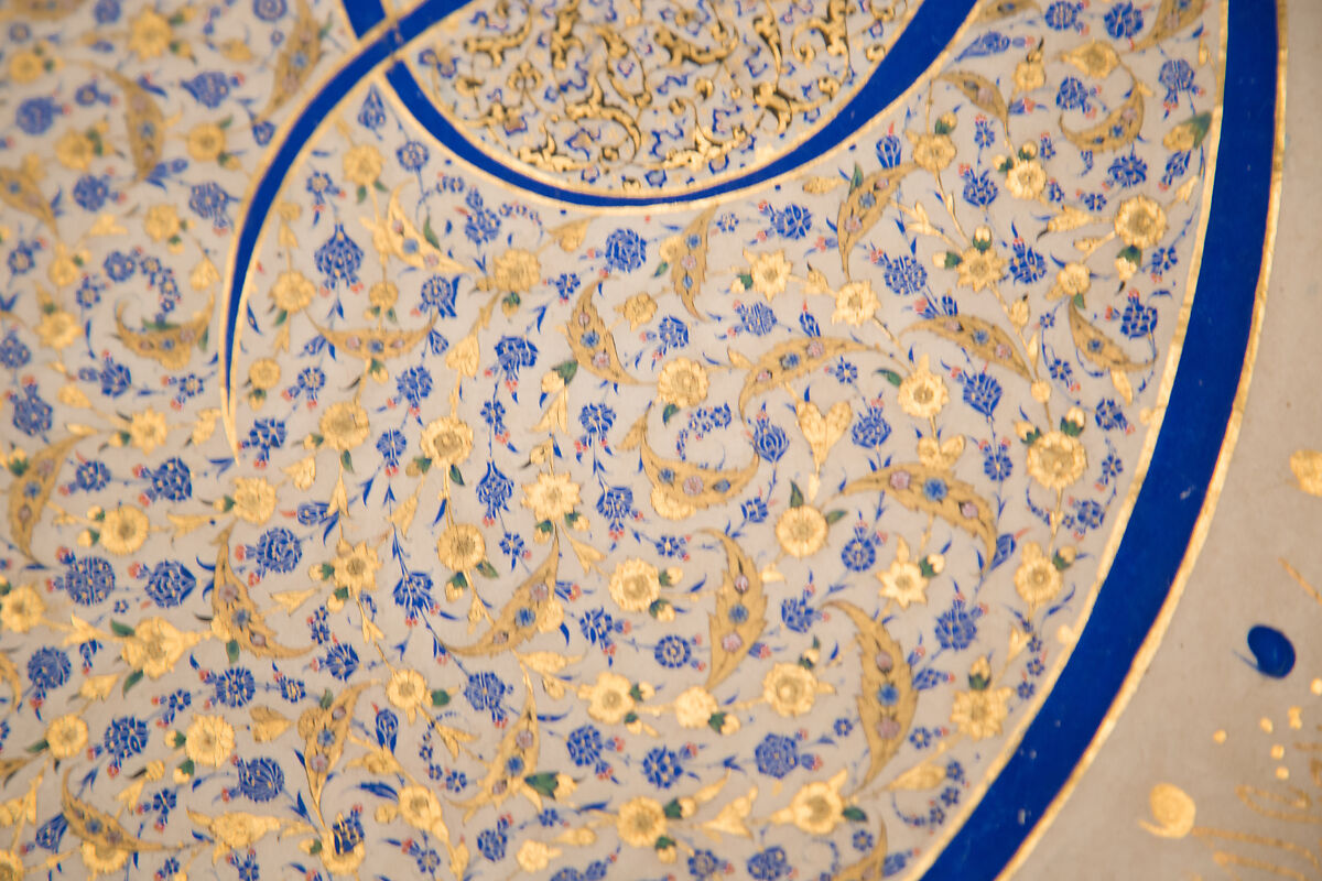 Tughra (Insignia) of Sultan Süleiman the Magnificent (r. 1520–66), Ink, opaque watercolor, and gold on paper