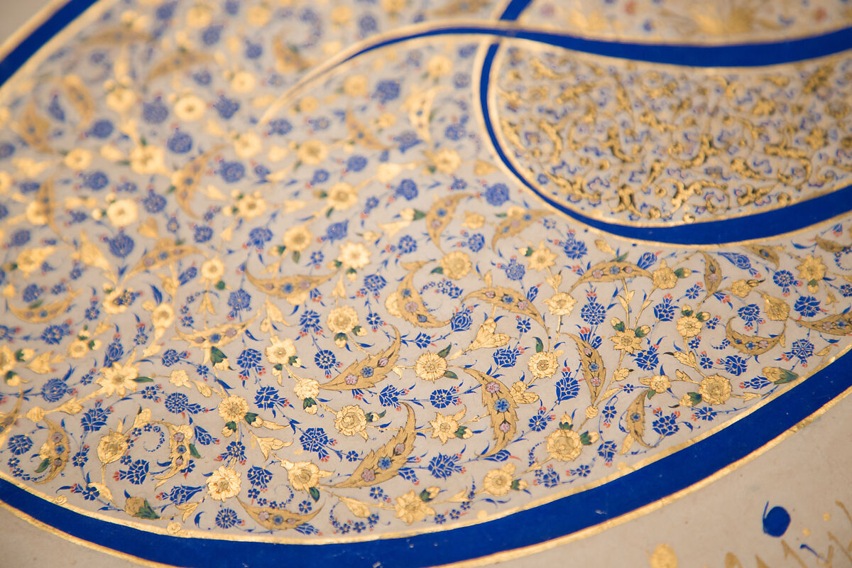 Tughra (Insignia) of Sultan Süleiman the Magnificent (r. 1520–66), Ink, opaque watercolor, and gold on paper