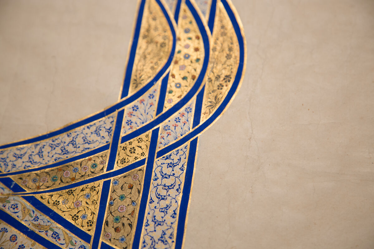 Tughra (Insignia) of Sultan Süleiman the Magnificent (r. 1520–66), Ink, opaque watercolor, and gold on paper