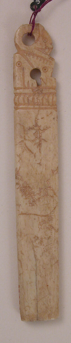 Handle, Bone; carved and incised