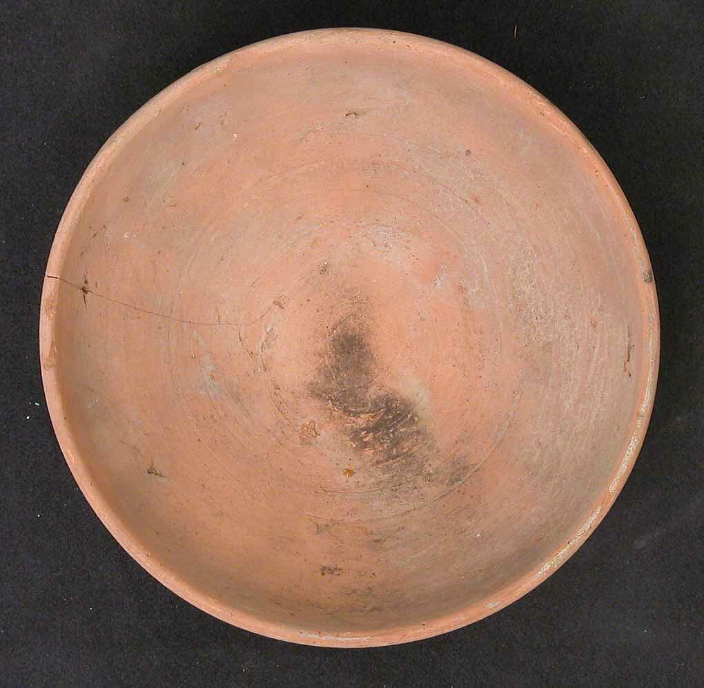 Bowl, Earthenware; unglazed 