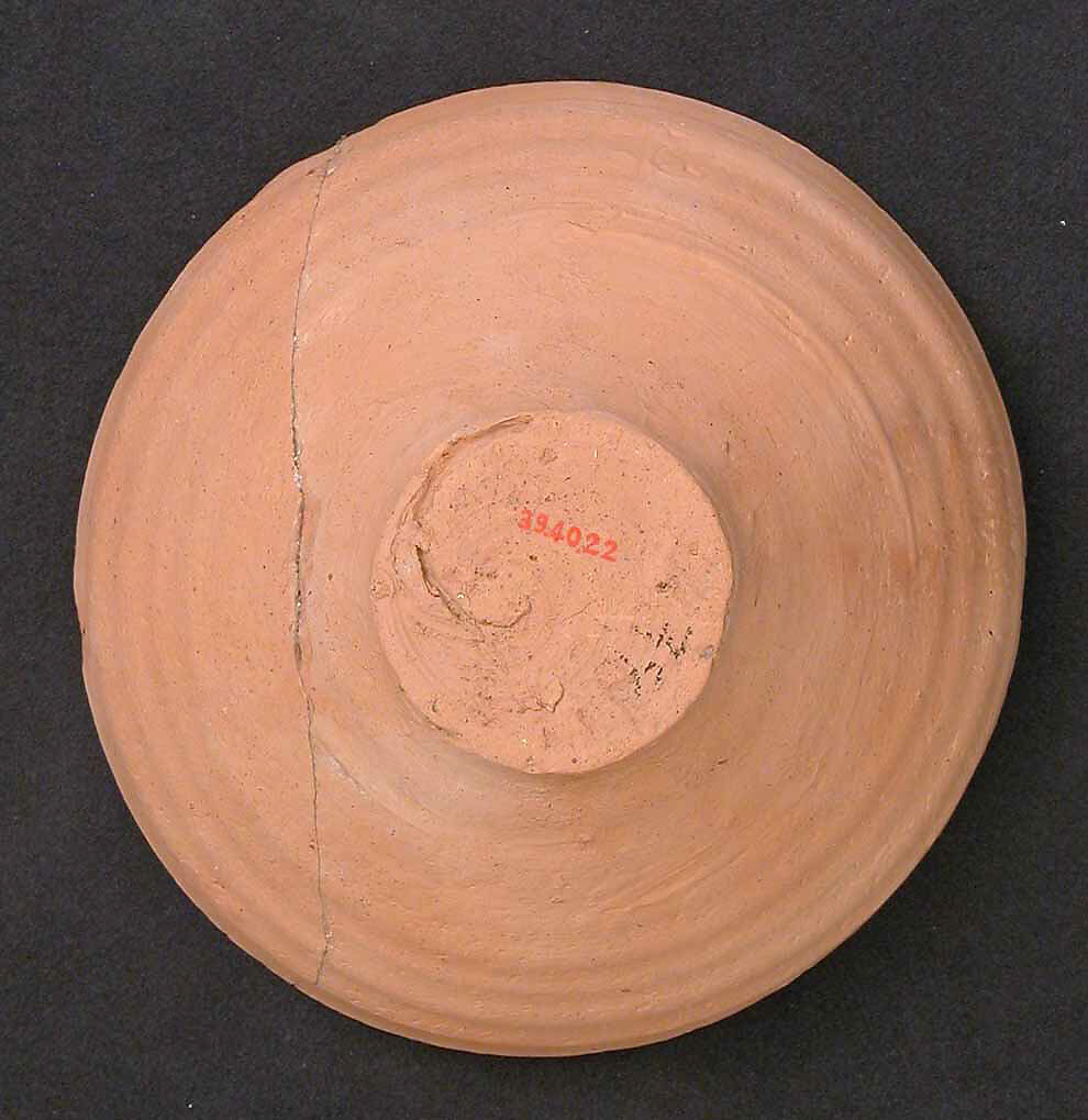 Bowl, Earthenware; unglazed