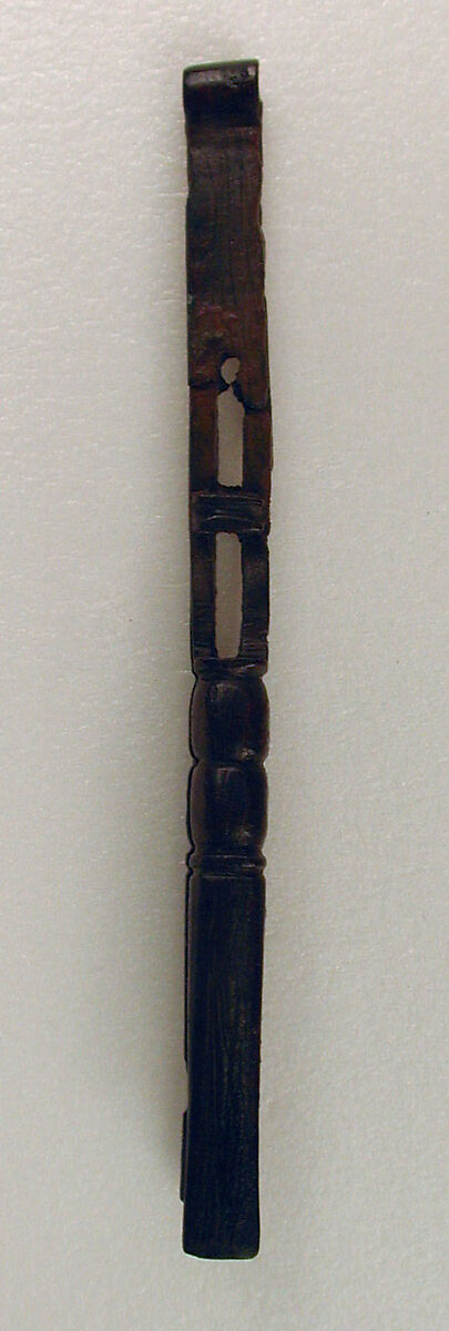 Tweezers, Bronze; cast