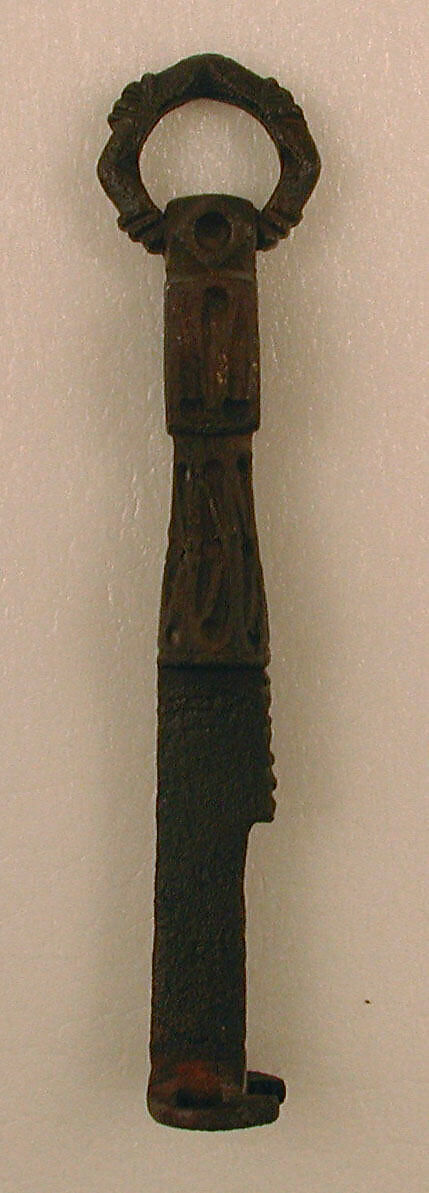 Key, Bronze; cast