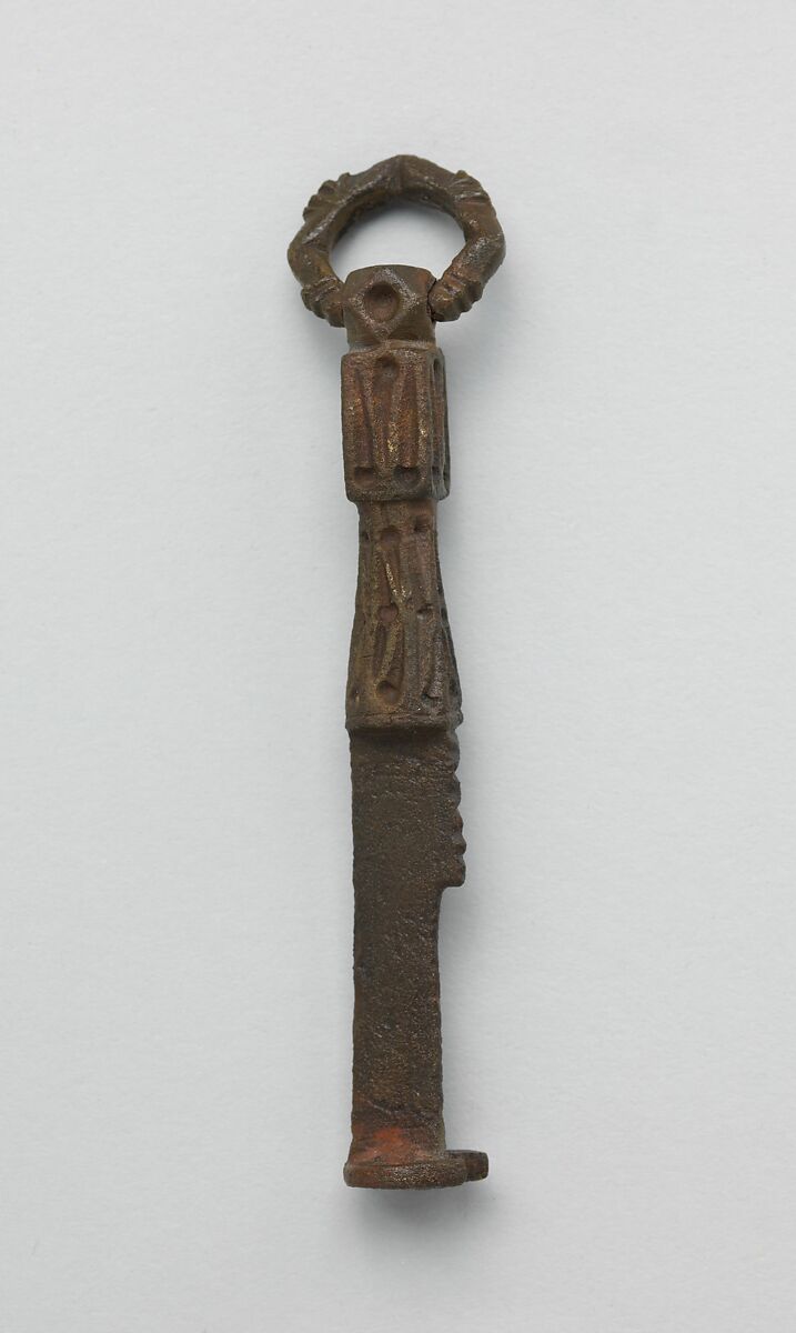 Key, Bronze; cast 