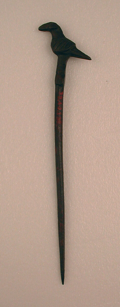 Pin, Bronze; cast 