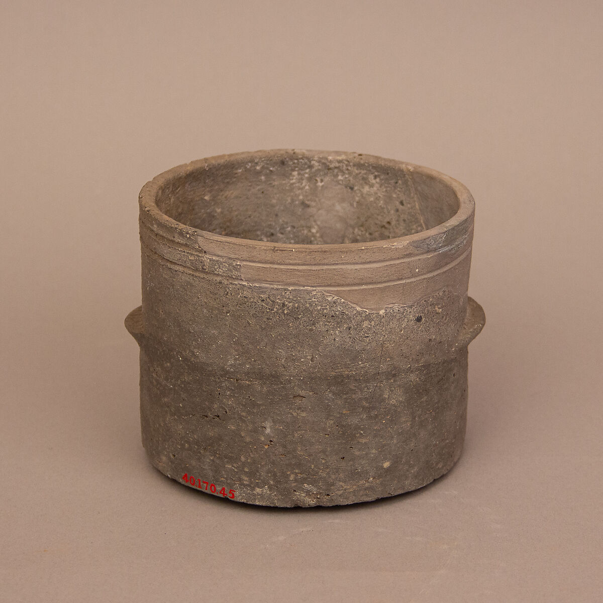 Bowl, Earthenware; unglazed 