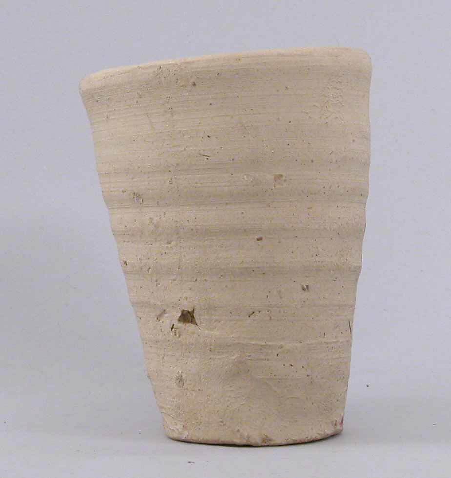 Jar, Earthenware; slip covered and unglazed 