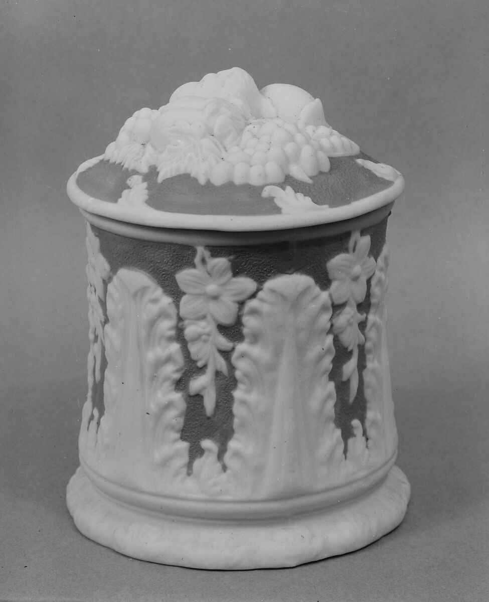 Jar, Parian porcelain, American