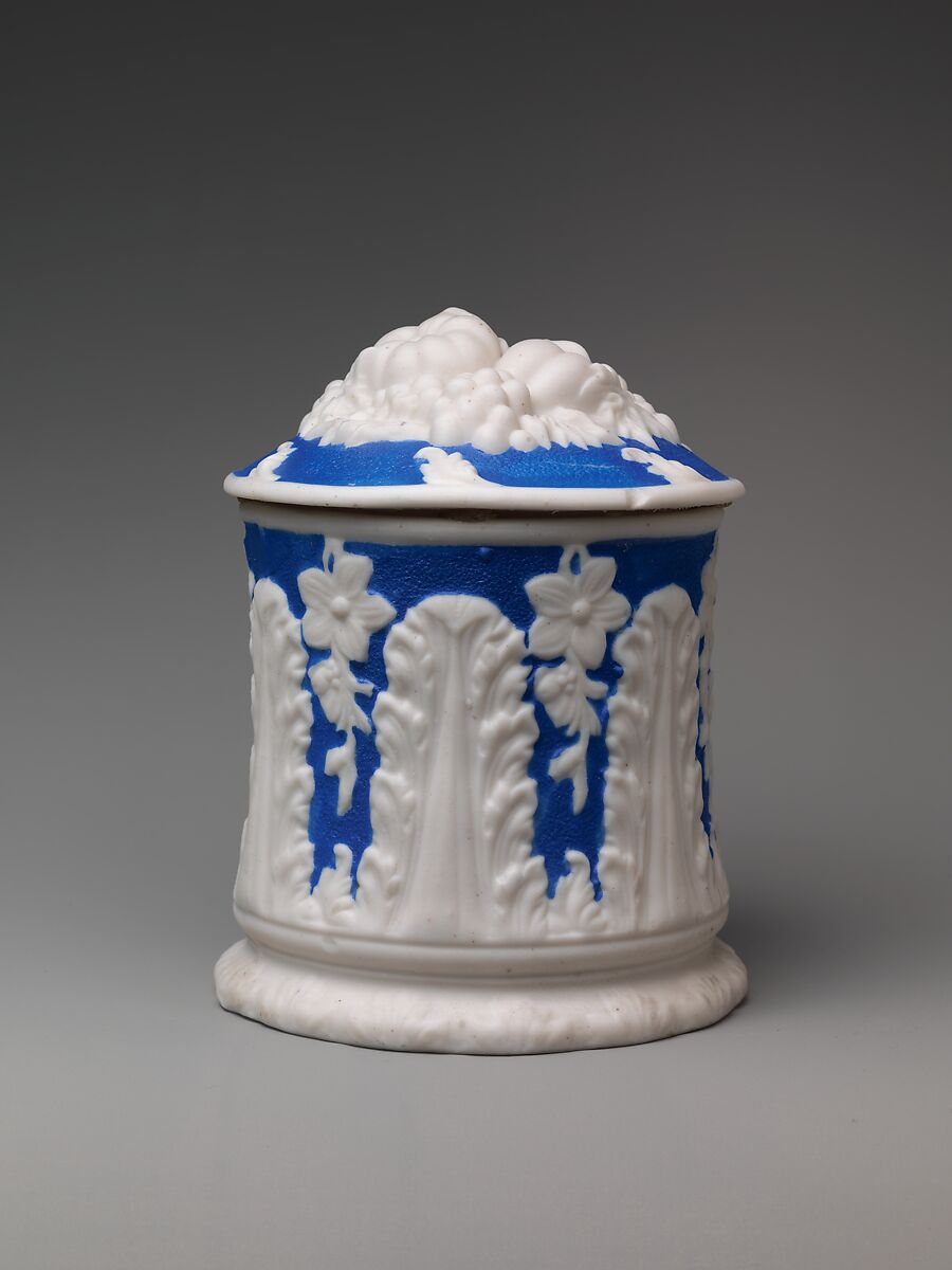 Jar, Parian porcelain, American 