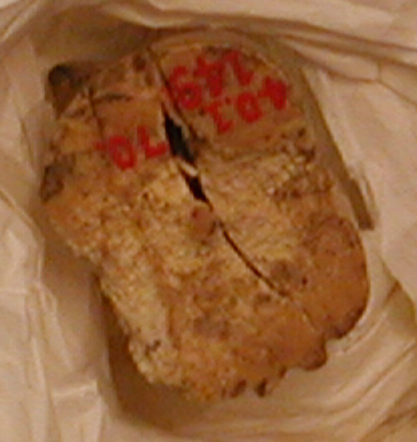 Chess Piece, Bishop, Ivory; carved, painted