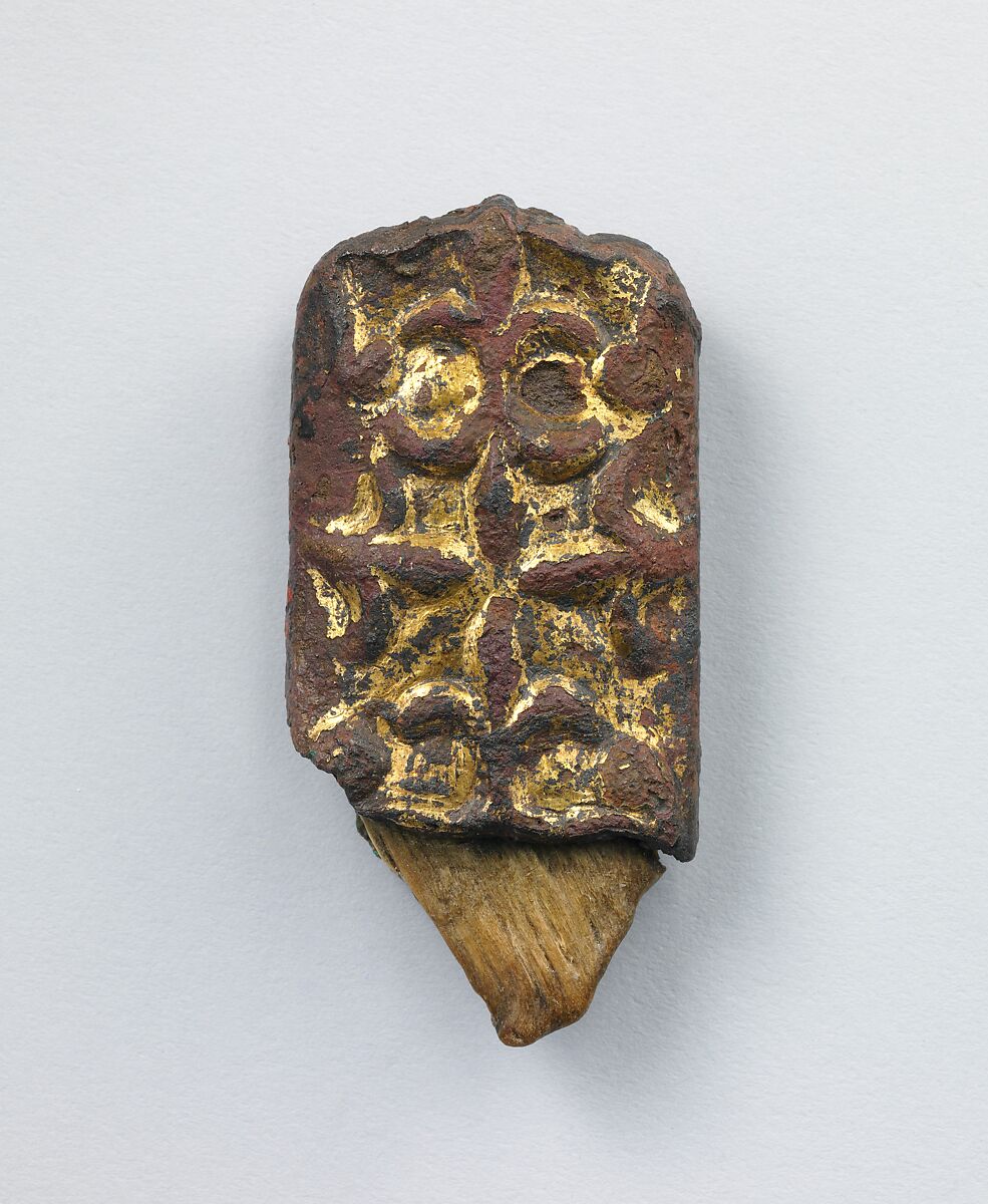 Sword, Iron, wood, gilded bronze