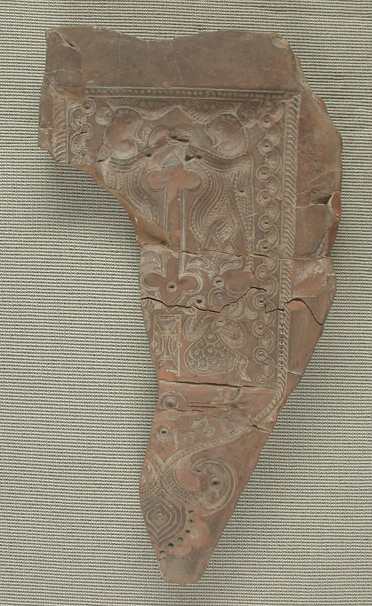 Mold, Earthenware; modeled and incised