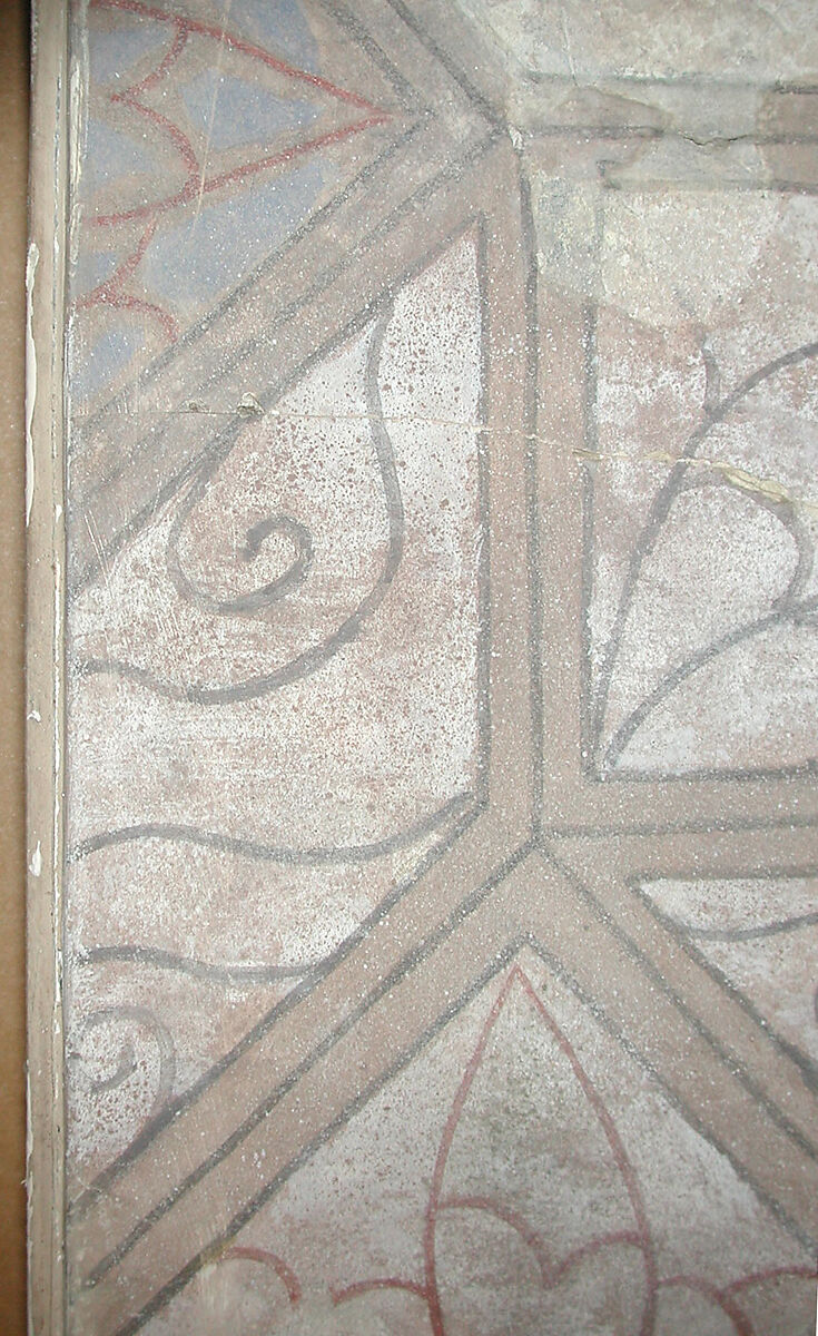 Wall Painting, Stucco; painted