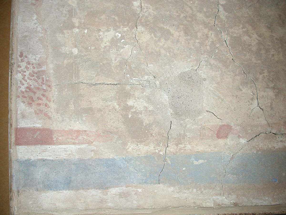 Wall Painting, Stucco; painted
