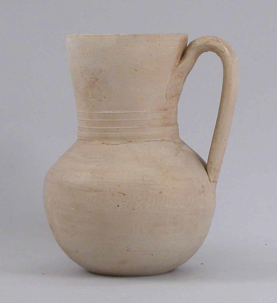 Ewer, Earthenware;  unglazed 