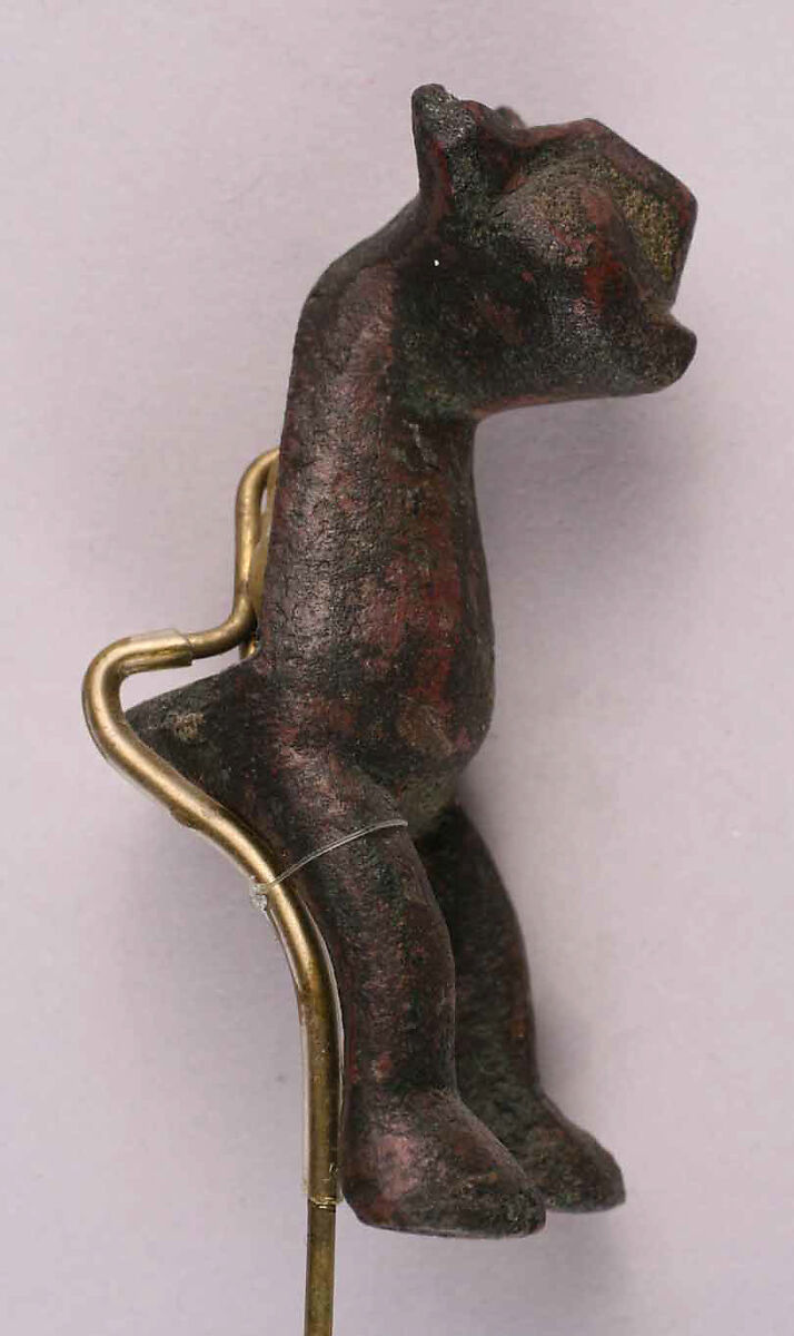 Support fitting, Bronze; cast 