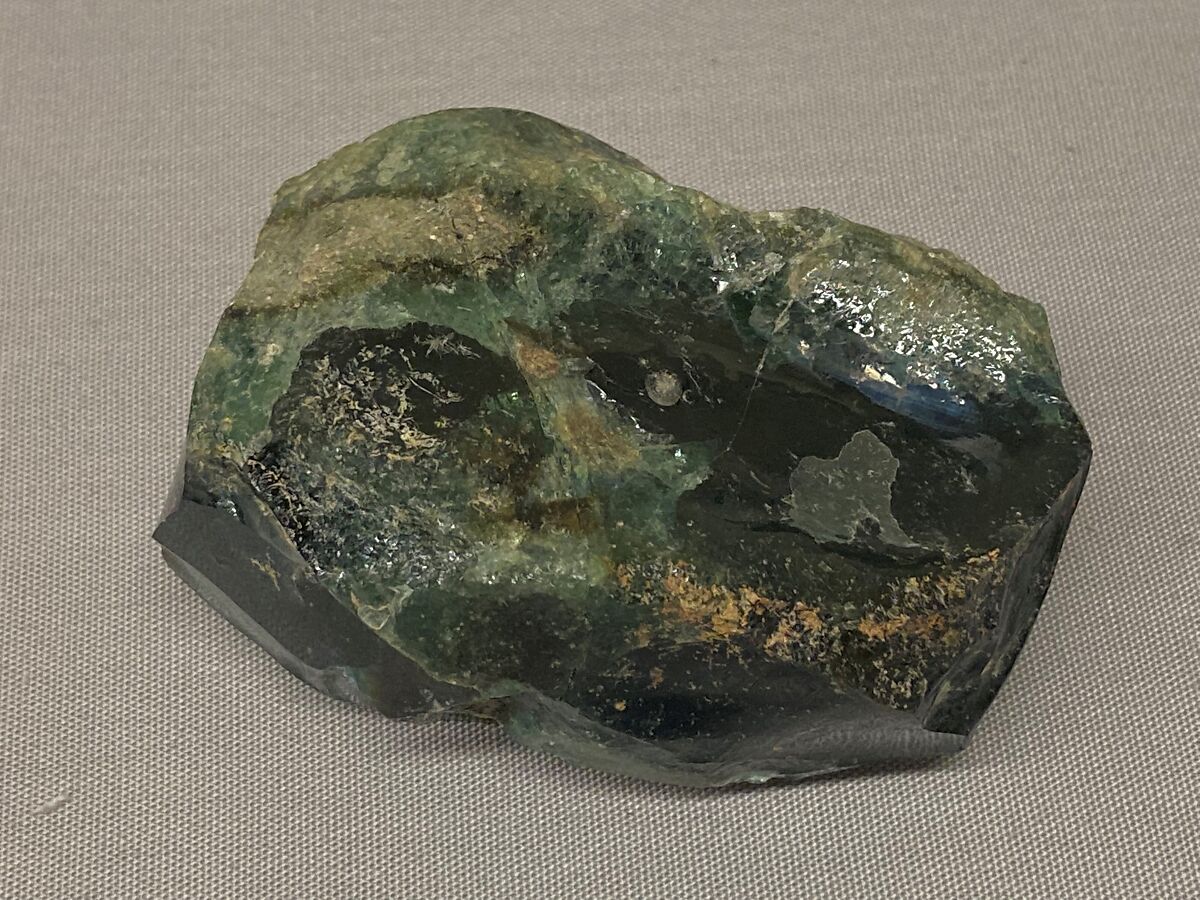 Fragment of Ingot, Glass, greenish