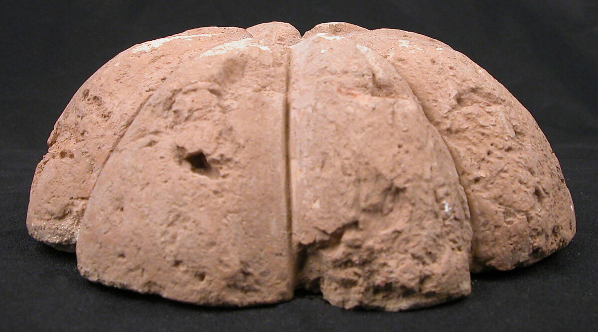 Boss, Earthenware; molded