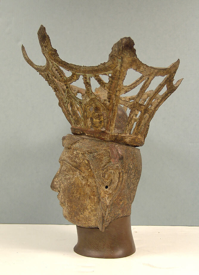 Head of a Bodhisattva, Iron, China