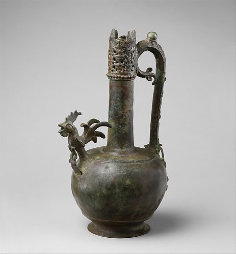 Ewer with a Cock-Shaped Spout