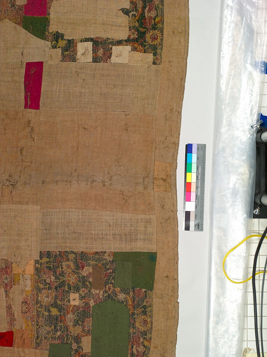 The Emperor's Carpet, Silk (warp and weft), wool (pile); asymmetrically knotted pile