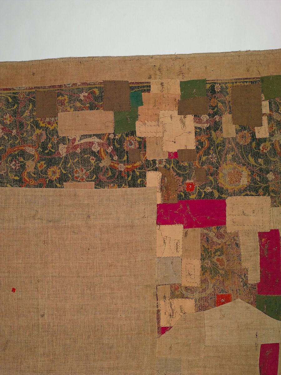 The Emperor's Carpet, Silk (warp and weft), wool (pile); asymmetrically knotted pile