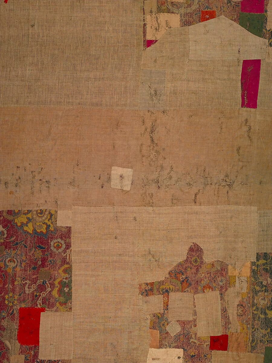 The Emperor's Carpet, Silk (warp and weft), wool (pile); asymmetrically knotted pile