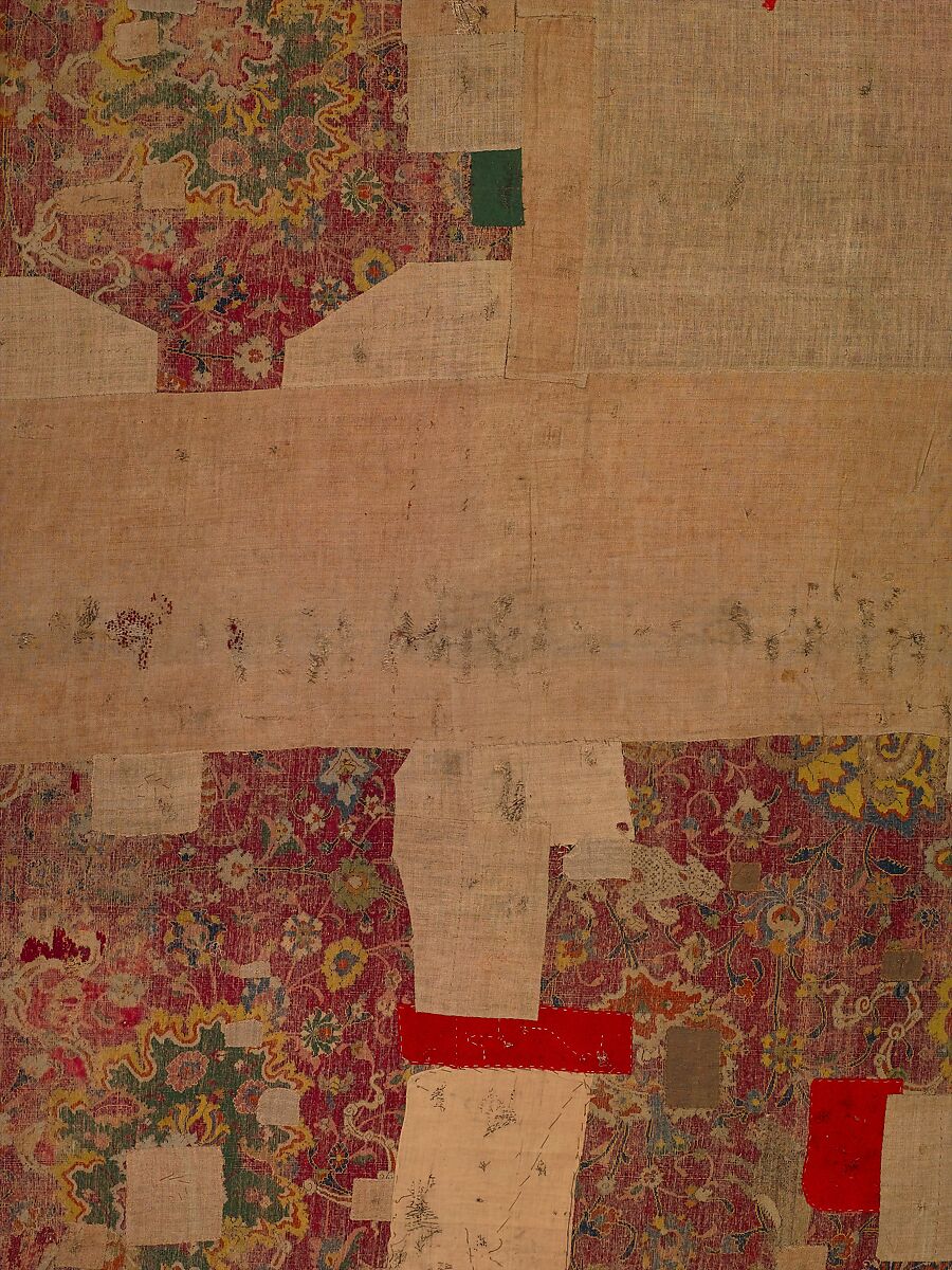 The Emperor's Carpet, Silk (warp and weft), wool (pile); asymmetrically knotted pile