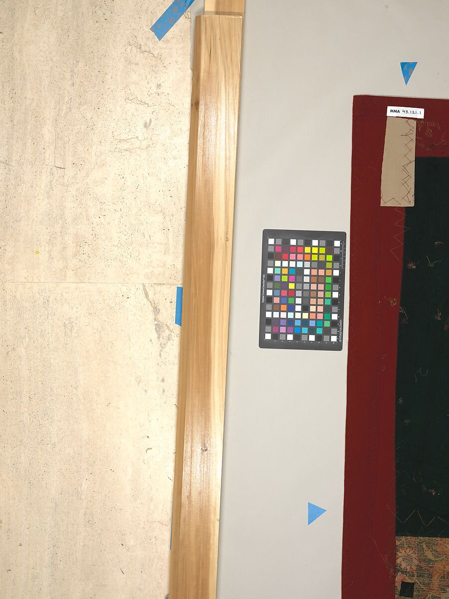 The Emperor's Carpet, Silk (warp and weft), wool (pile); asymmetrically knotted pile