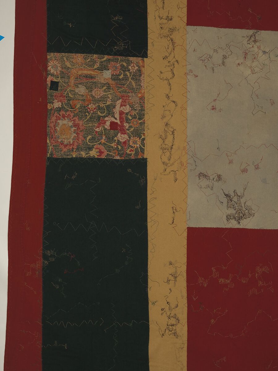 The Emperor's Carpet, Silk (warp and weft), wool (pile); asymmetrically knotted pile