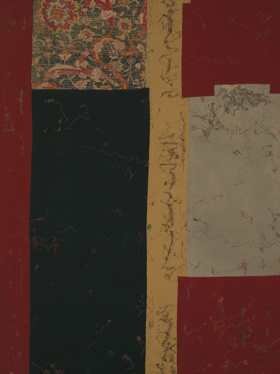 The Emperor's Carpet, Silk (warp and weft), wool (pile); asymmetrically knotted pile
