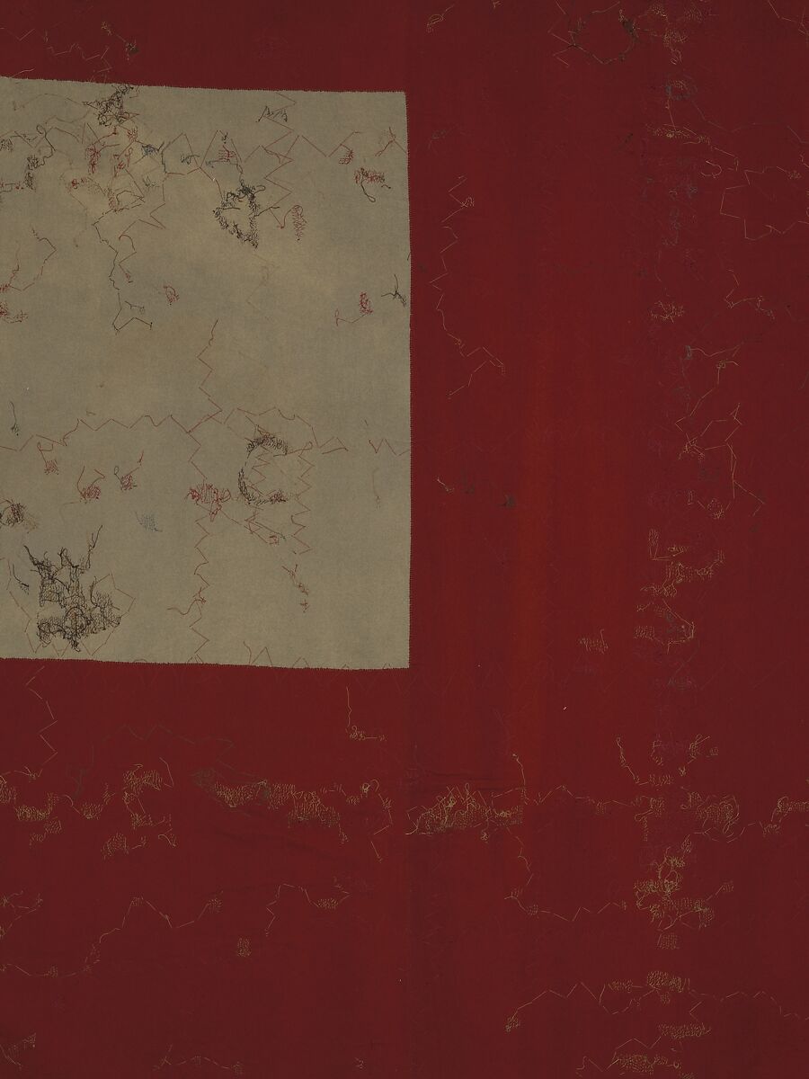 The Emperor's Carpet, Silk (warp and weft), wool (pile); asymmetrically knotted pile