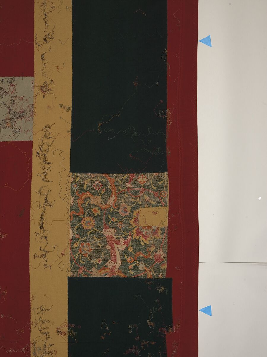 The Emperor's Carpet, Silk (warp and weft), wool (pile); asymmetrically knotted pile