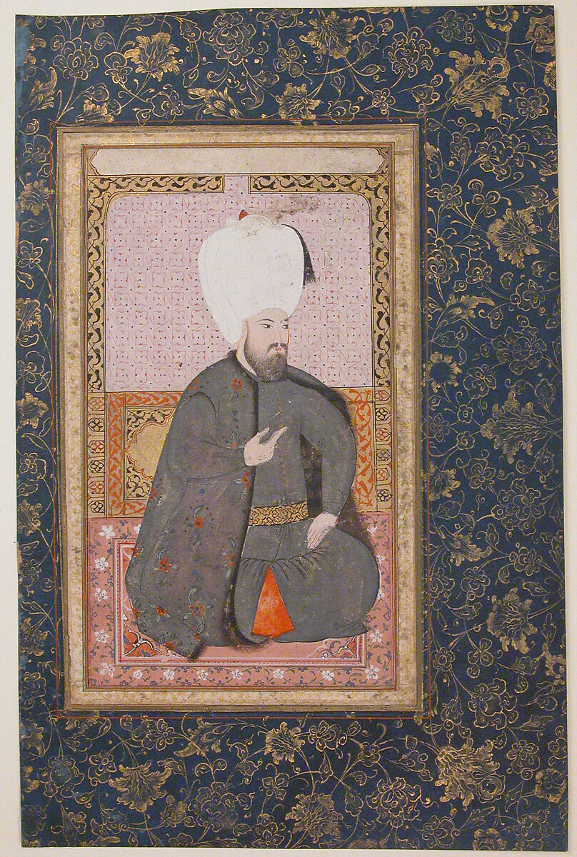 Portrait of Sultan Ahmet I (r. 1603–17)