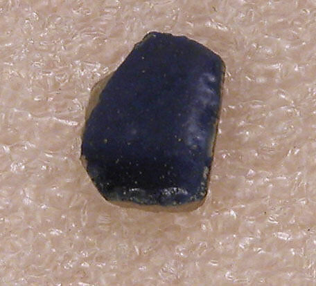 Tile Fragment, Stonepaste; glazed 