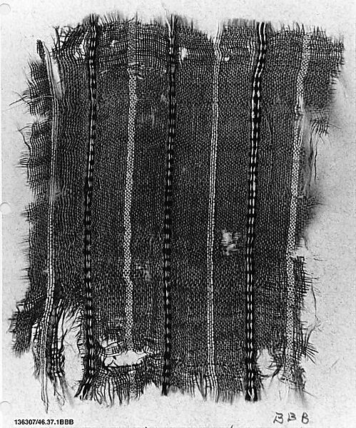 Textile Fragment, Silk; woven 