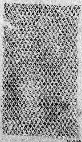 Textile Fragment, Cotton; printed and painted 