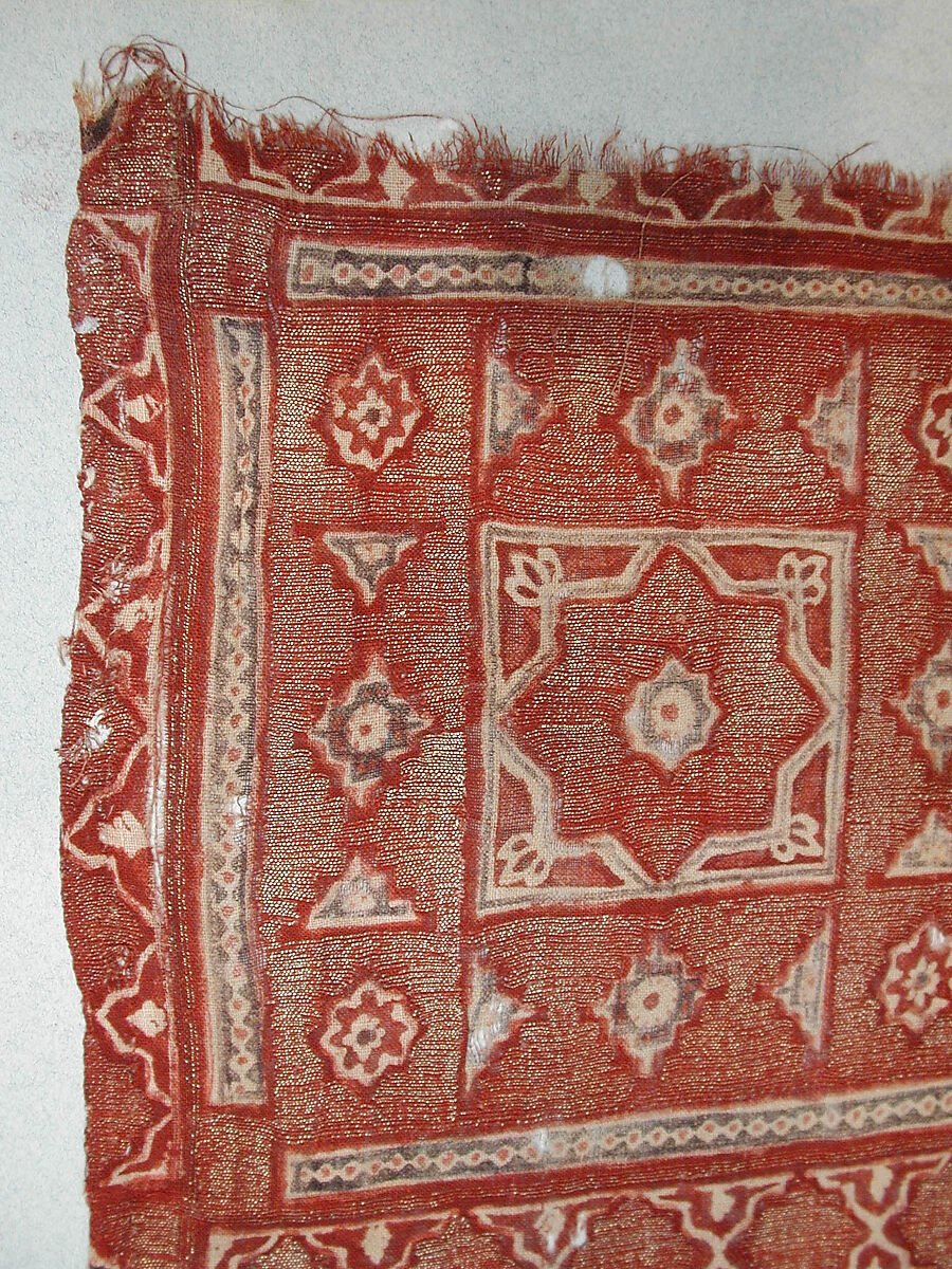 Sari, Cotton and metal wrapped thread; printedSelvage: brocaded