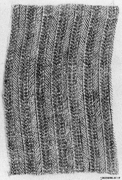 Textile Fragment, Cotton; printed 