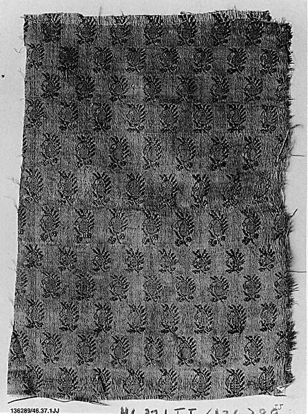 Textile Fragment, Silk; woven 