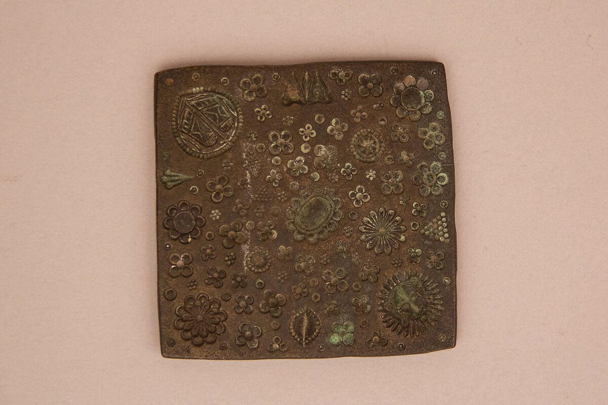 Mold for Making Jewelry (Chhapa), Probably brass 