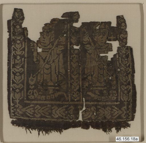 Square with Holy Warriors Spearing a Serpent
