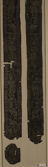 Tunic Bands with Warriors, Silk